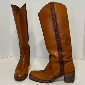 Miss Capezio western cowboy boots Size 7.5 N Vintage
70s 80s‎